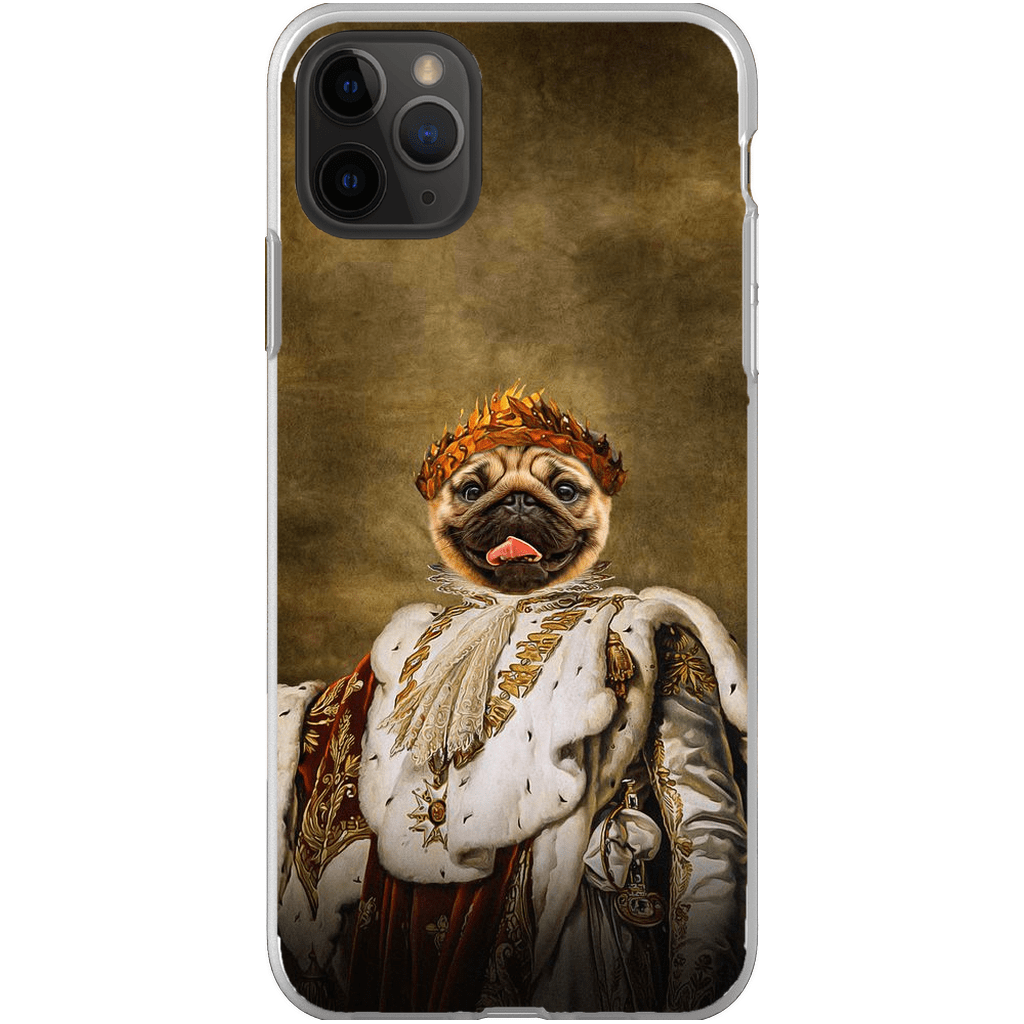 Funda para móvil personalizada &#39;El Rey Blep&#39;