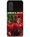 'Portugal Doggos' Funda personalizada para teléfono con 2 mascotas