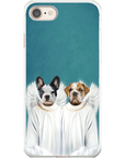 Funda para teléfono con mascotas personalizadas '2 Ángeles'