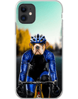 Funda para móvil personalizada 'El ciclista'