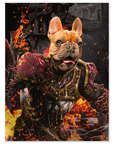 Póster Mascota personalizada 'Hades Doggo'