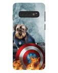 Funda para teléfono personalizada 'Capitán Doggmerica'