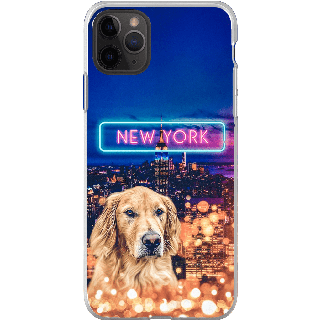 Funda para móvil personalizada &#39;Doggos de Nueva York&#39;