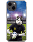 Funda para móvil personalizada 'El jugador de rugby'