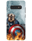 Funda para teléfono personalizada 'Capitán Doggmerica'