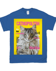 Camiseta personalizada para mascotas 'Catmopolitan'