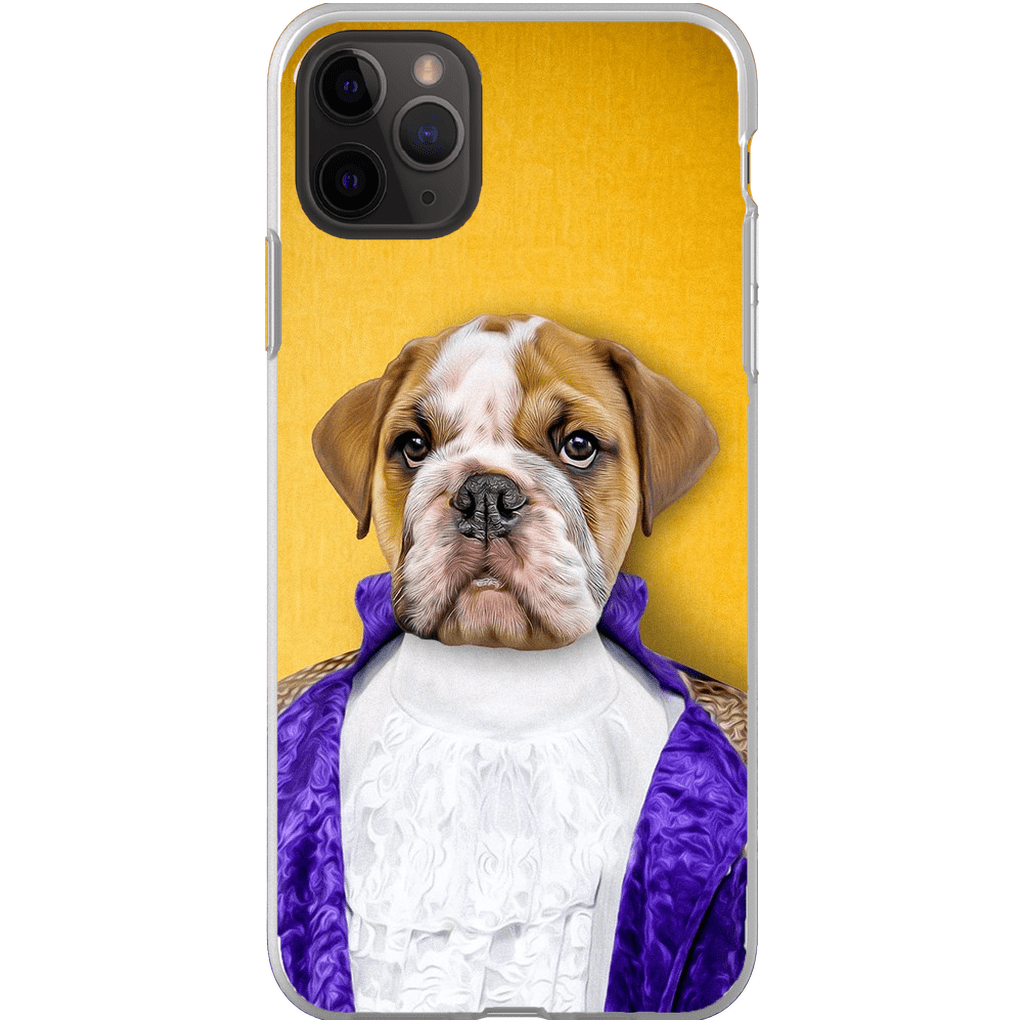 Funda para móvil personalizada &#39;El Príncipe-Doggo&#39;