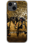 Funda para móvil personalizada con 2 mascotas 'Dog Busters'