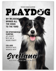 Póster de mascota personalizada 'Playdog'