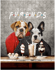 Puzzle personalizado de 2 mascotas 'Furends'