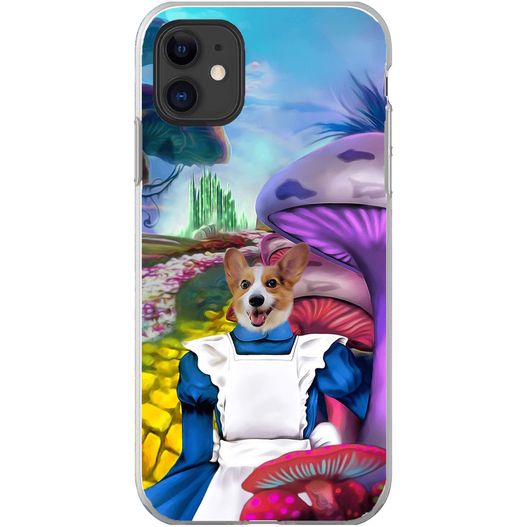 Funda para móvil personalizada &#39;Alicia en Doggoland&#39;