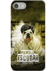 Funda para móvil personalizada 'Pawblo Escobar'