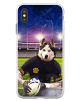 Funda para móvil personalizada 'El jugador de rugby'