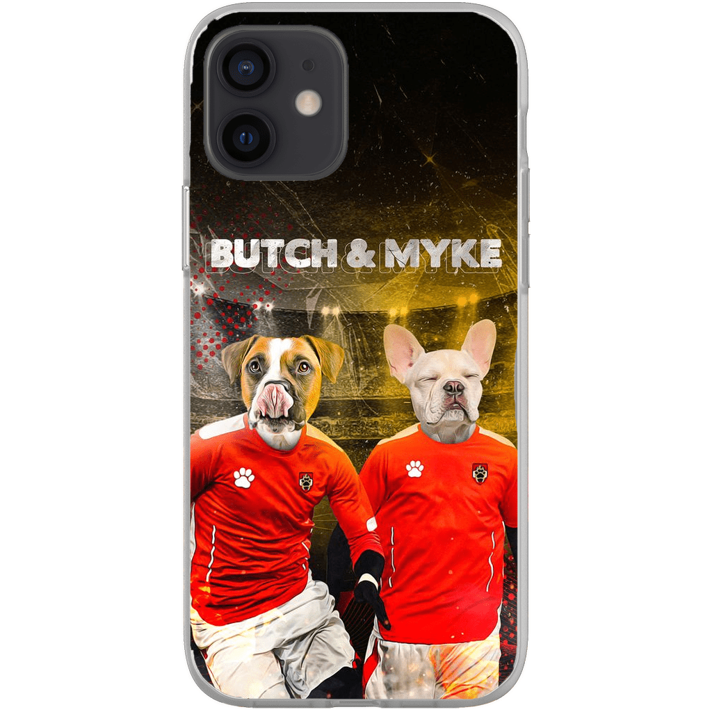 &#39;Austria Doggos&#39; Funda personalizada para teléfono con 2 mascotas