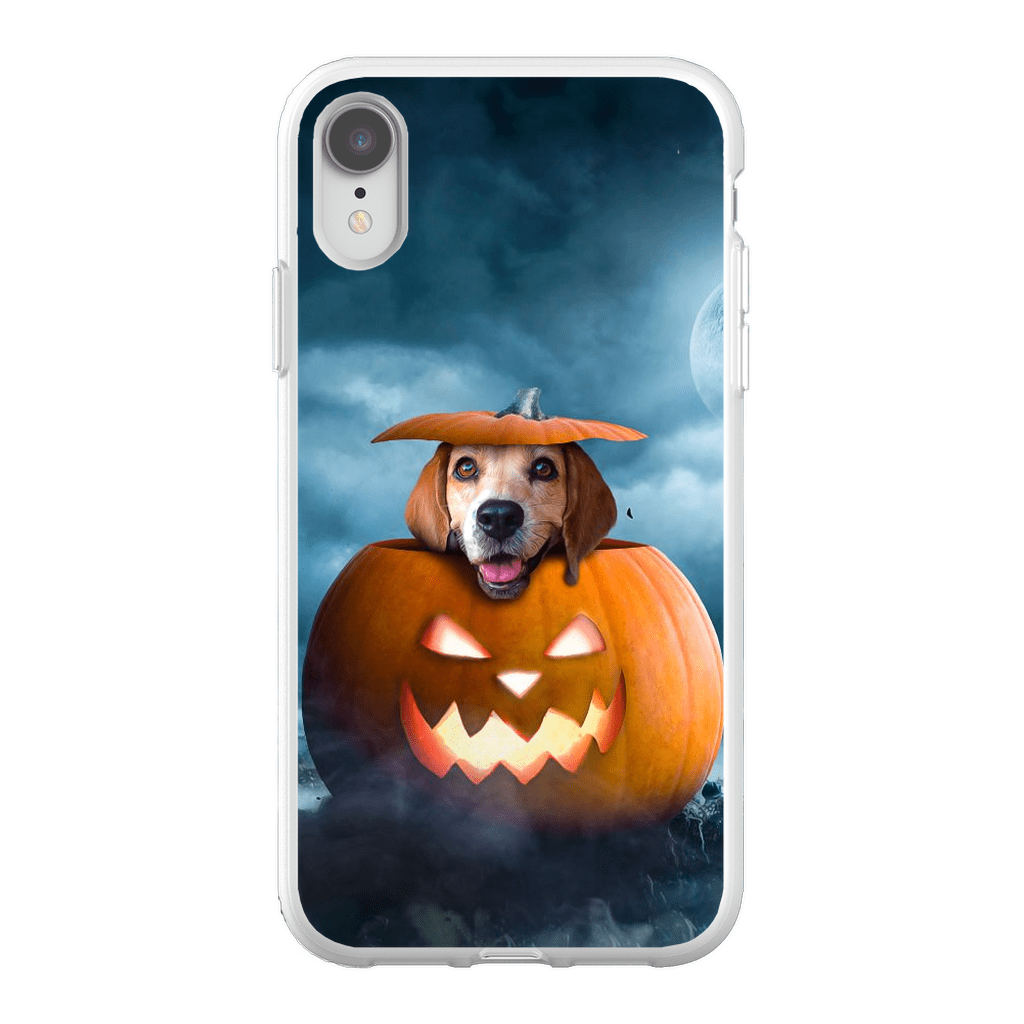 Funda para móvil personalizada &#39;The Pawmpkin&#39;