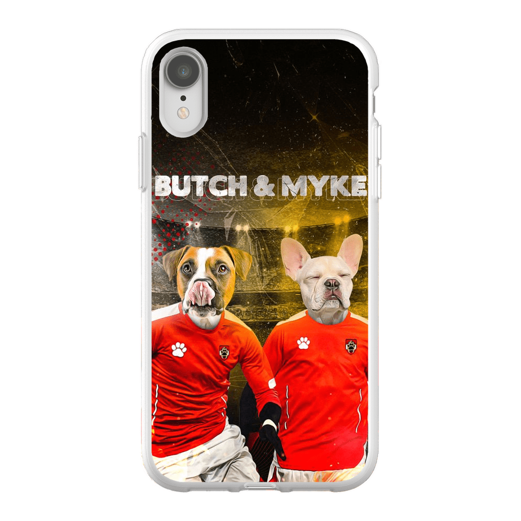 &#39;Austria Doggos&#39; Funda personalizada para teléfono con 2 mascotas