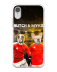 'Austria Doggos' Funda personalizada para teléfono con 2 mascotas