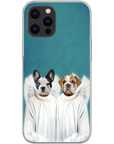 Funda para teléfono con mascotas personalizadas '2 Ángeles'