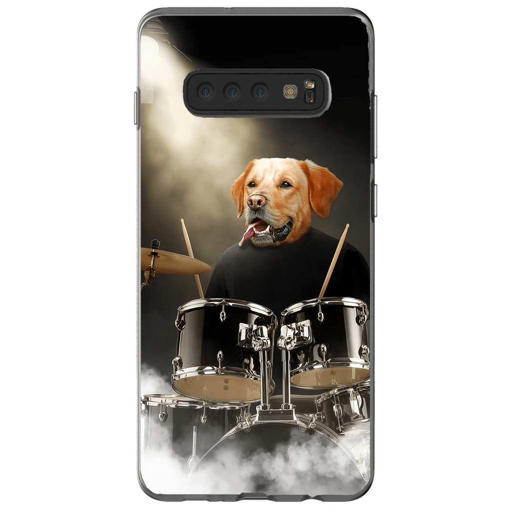 Funda para móvil personalizada &#39;El baterista&#39;