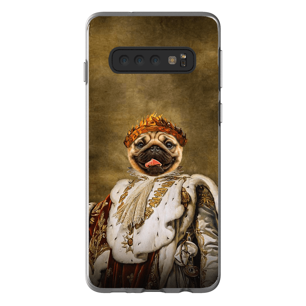 Funda para móvil personalizada &#39;El Rey Blep&#39;