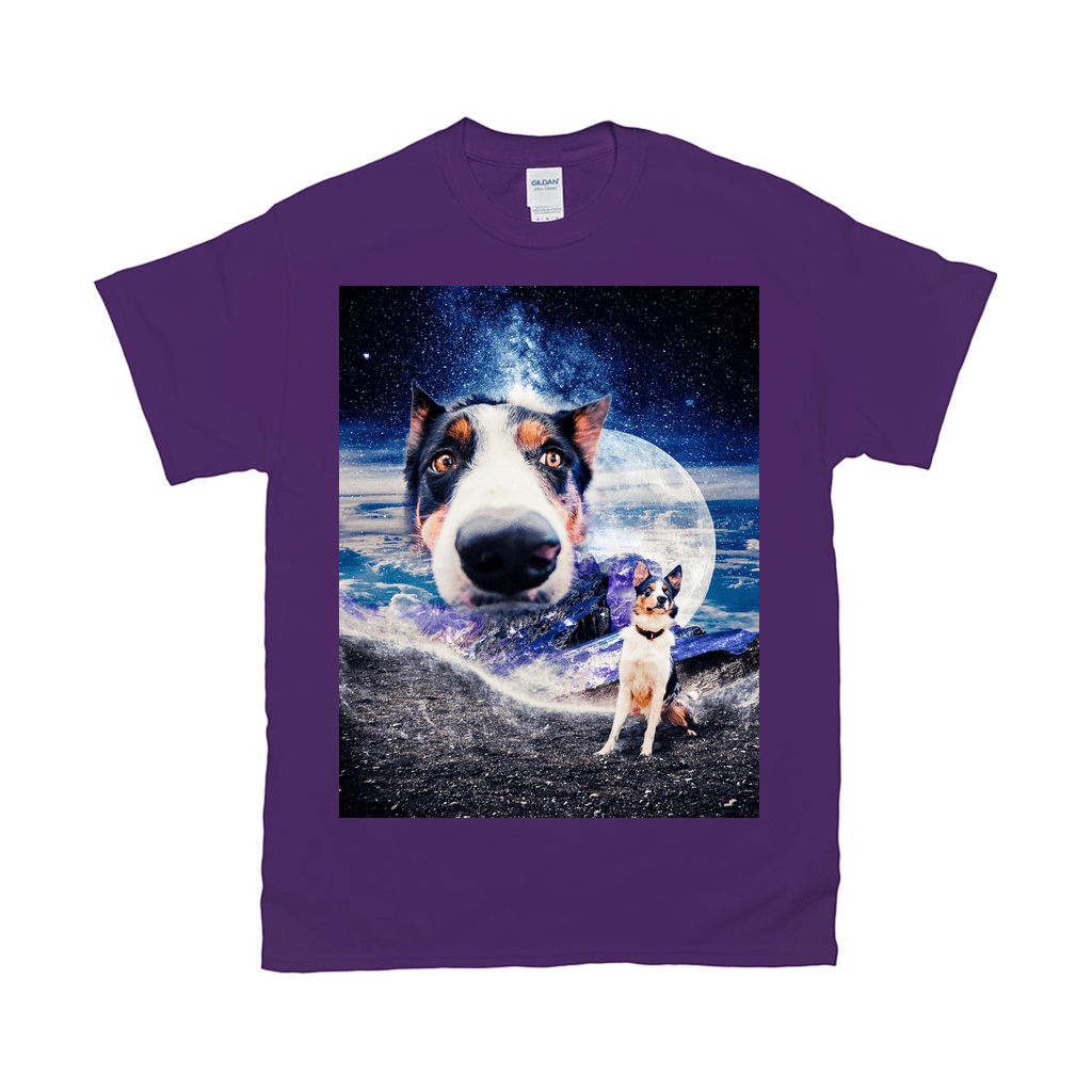 Camiseta personalizada para mascotas &#39;Doggo In Space&#39; 