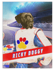 Manta personalizada para mascotas 'Ricky Doggy'