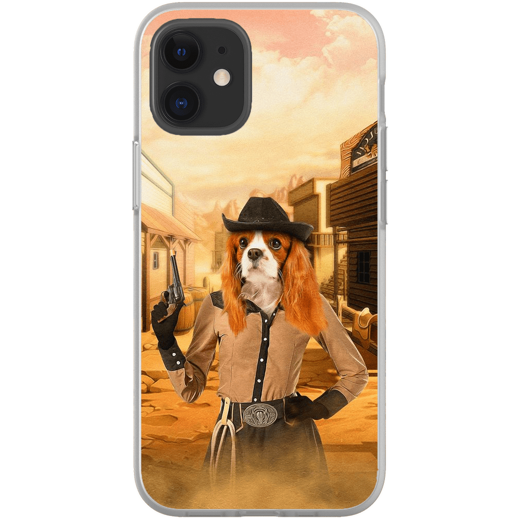 Funda para móvil personalizada &#39;La Vaquera&#39;