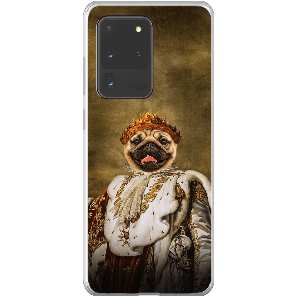 Funda para móvil personalizada &#39;El Rey Blep&#39;