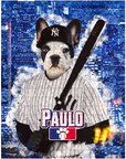 Rompecabezas personalizado para mascotas 'New York Yankees'