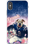 Funda personalizada para teléfono con perro 'New England Doggos'