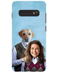 Funda para teléfono personalizada 'Step Doggo &amp; Human (hembra)'