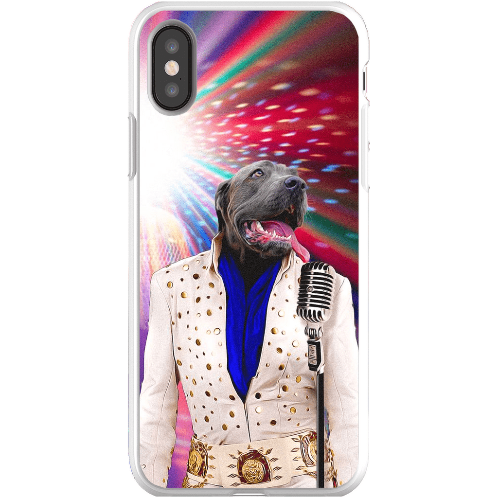 Funda para teléfono personalizada &#39;Elvis Pawsley&#39;