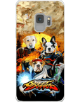 'Street Doggos' Funda personalizada para teléfono con 3 mascotas