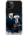 Funda personalizada para teléfono con 2 mascotas 'AC/Doggos'