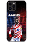 Funda para móvil personalizada 'Croacia Doggos Soccer'