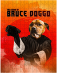 Rompecabezas personalizado para mascotas 'Bruce Doggo'