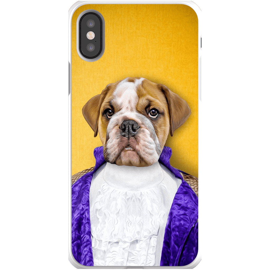 Funda para móvil personalizada &#39;El Príncipe-Doggo&#39;