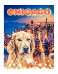 Lienzo personalizado para mascotas 'Doggos Of Chicago'