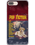 Funda personalizada para teléfono con 2 mascotas 'Pup Fiction'