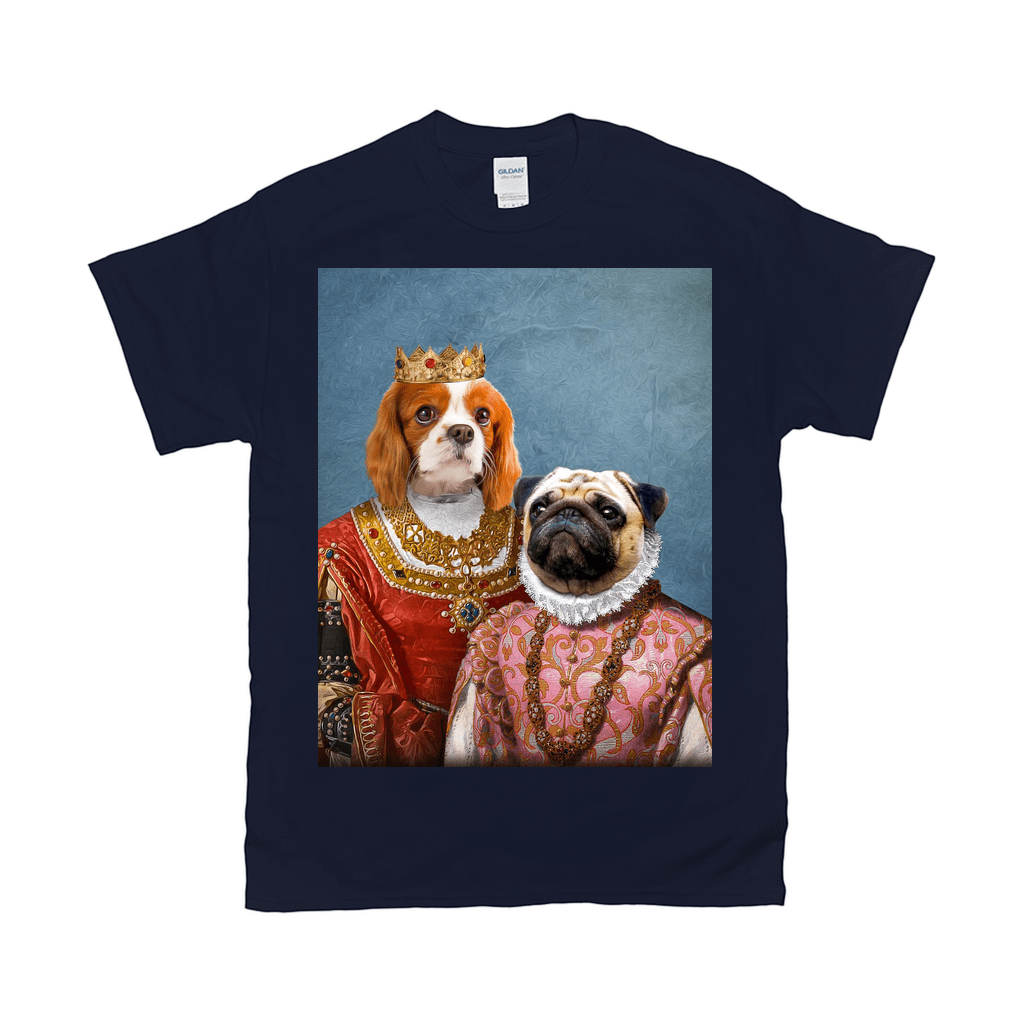 Camiseta personalizada con 2 mascotas &#39;Reina y Archiduquesa&#39; 