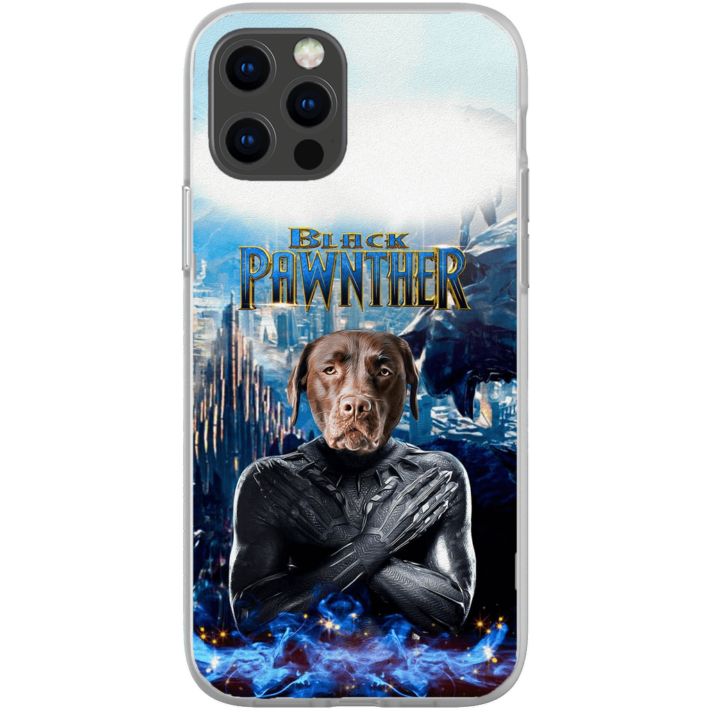 Funda para teléfono personalizada &#39;Black Pawnther&#39;