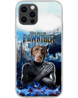 Funda para teléfono personalizada 'Black Pawnther'