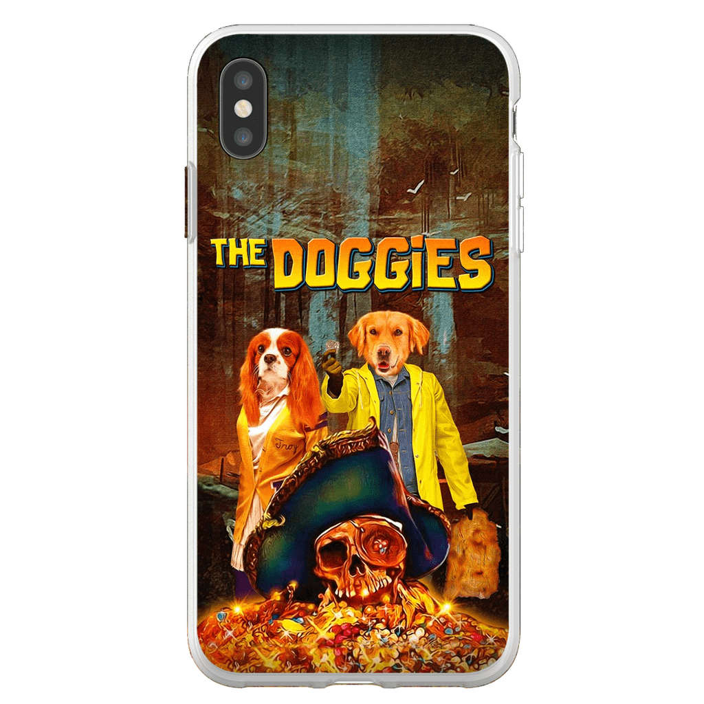 Funda personalizada para teléfono con 2 mascotas &#39;The Doggies&#39;