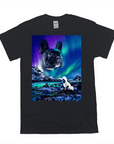 Camiseta personalizada para mascotas 'Majestic Northern Lights' 