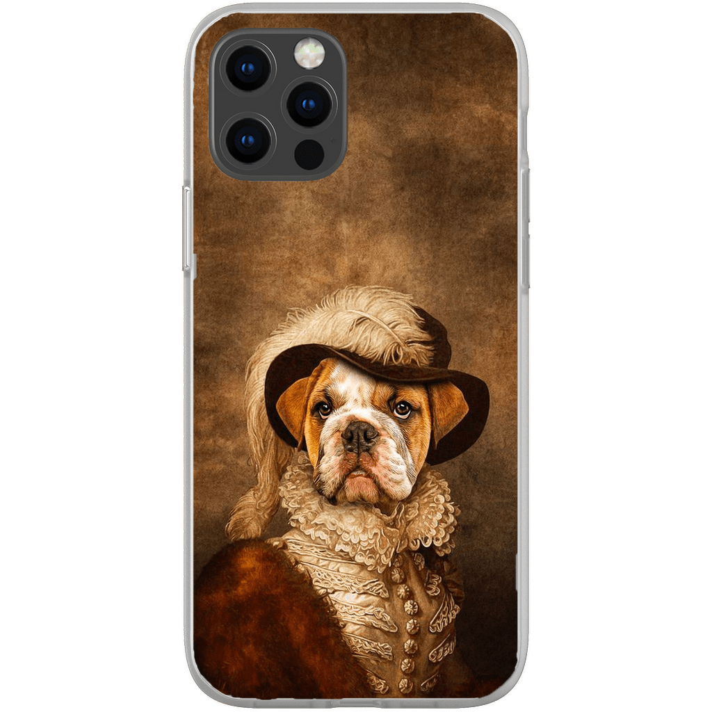 Funda para móvil personalizada &#39;La dama emplumada&#39;