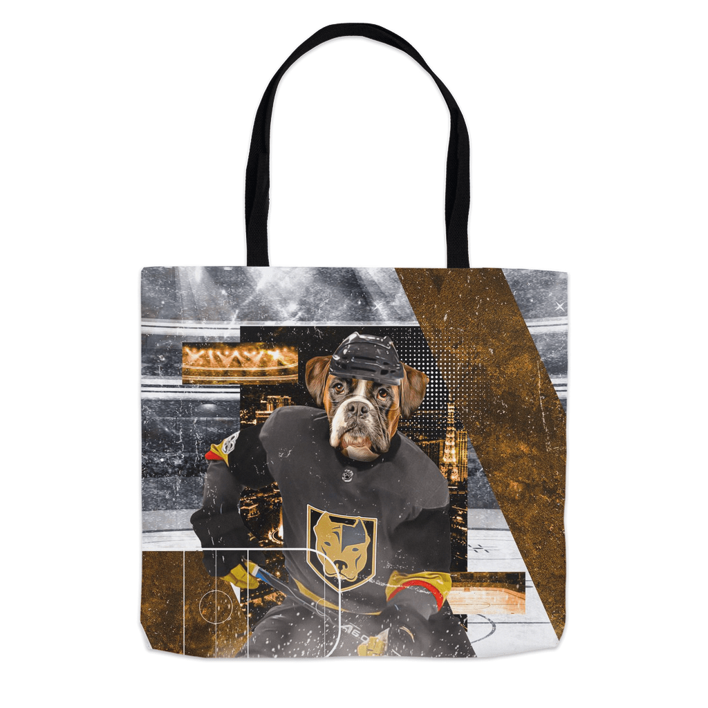 Bolsa de tela personalizada &#39;Las Vegas Doggos Hockey&#39;