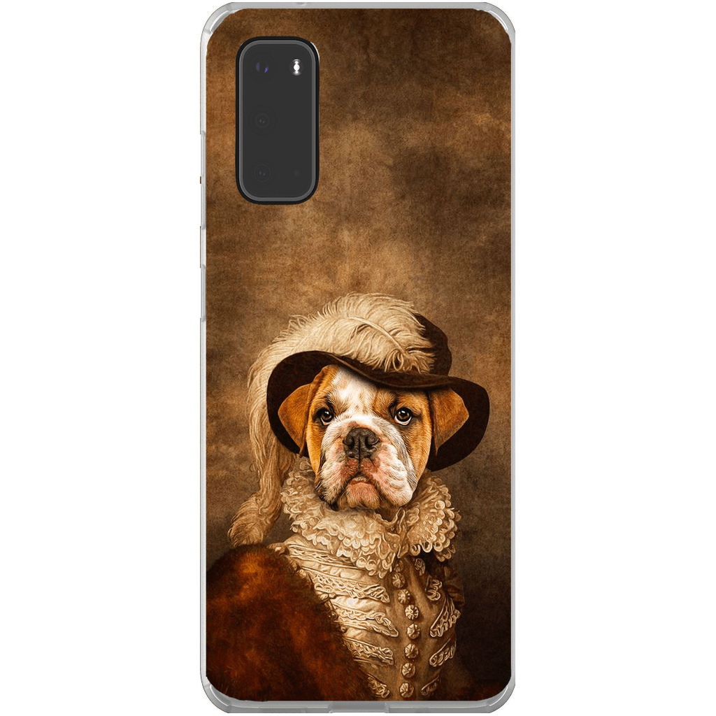 Funda para móvil personalizada &#39;La dama emplumada&#39;