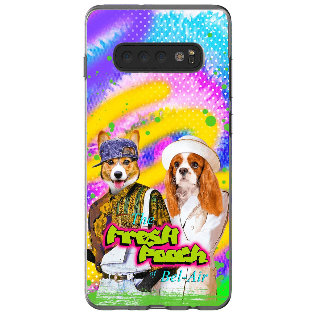 Funda personalizada para teléfono con 2 mascotas &#39;The Fresh Pooch&#39;