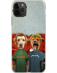 Funda personalizada para teléfono con 2 mascotas 'Beavis y Buttsniffer'