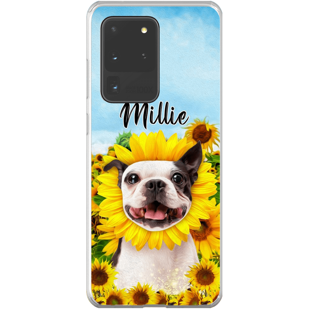 Funda para móvil personalizada &#39;El Girasol&#39;